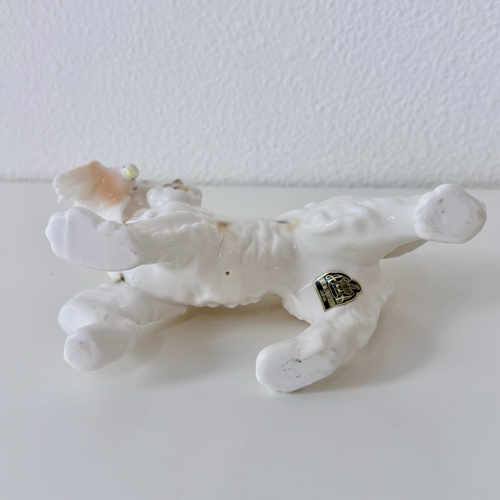 Vintage 1950’s Arnart Creations Japan English Setter Hunting Dog W/Duck Figurine - Picture 9 of 13